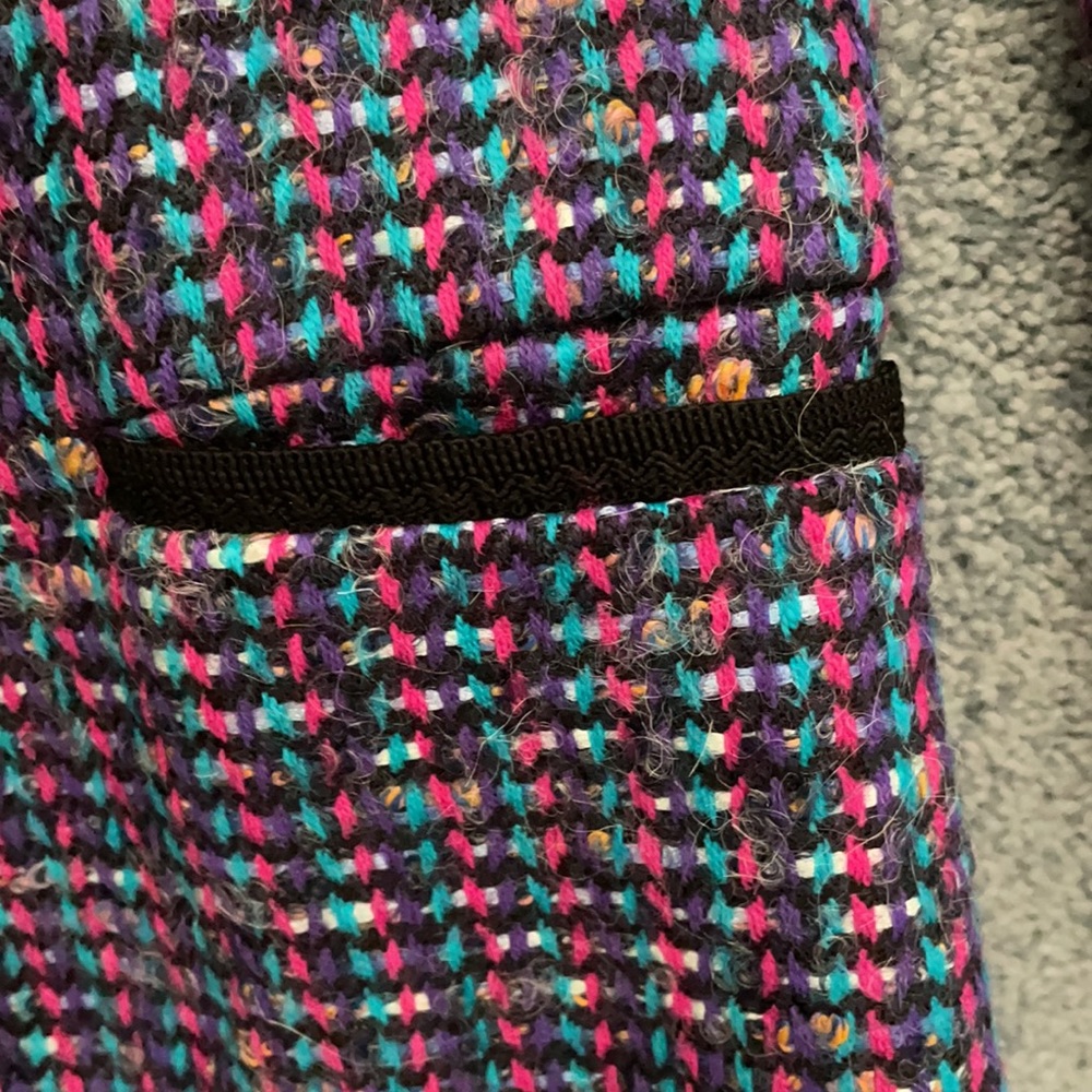 Multiple Colors Fully Lined Tweed Jacket-Excellen… - image 5